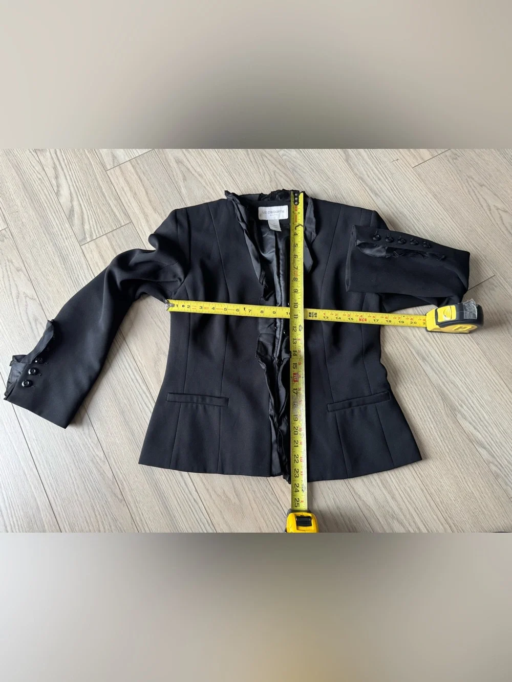 Liz Claiborne Black Women's Fitted Blazer